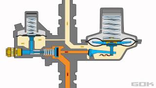 Funktionsbeschreibung Niederdruckregler mit Sicherheitsmembrane [upl. by Seamus]