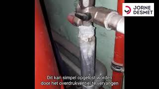 Waterverbruik gestegen Oorzaak constant lekkend overdrukventiel van de boiler [upl. by Klemm863]