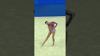 Halkina Katsiaryna  Rg  Rhythmic Gymnastics  wow dance steps 🪷🌸 [upl. by Edelstein180]