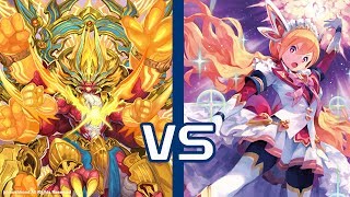 Buddyfight With the Power of the Moon Duel Sieger VS Superheroine [upl. by Aehcsrop]