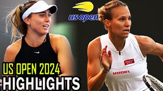 Paula Badosa vs Viktorija Golubic Round 1 Highlights  US Open 2024 [upl. by Pulling]