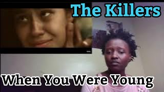 The Killers  When You Were Young Official Music Video REACTION [upl. by Stouffer]