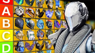 Exotic Titan Armor Tier List 19000 Hours Titan Main [upl. by Abla]