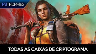 Far Cry 6  Localização de todas as caixas de Criptograma Troféu Quebrando a Cabeça [upl. by Ardnekal]