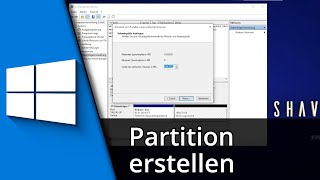 Windows 10 Partition erstellen ✅ Tutorial [upl. by Jeggar]