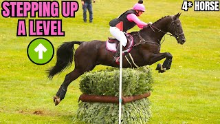 STEPPING UP A LEVEL  4 HORSE VS FRIEND  VLOG 154 [upl. by Casta]