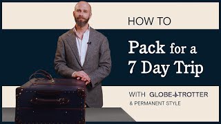 How to Pack for a 7 Day Trip  GlobeTrotter [upl. by Pare]