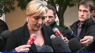 Marine Le Pen achève une journée mouvementée à Washington [upl. by Dlorah85]