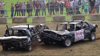 Alvinston Fair Demolition Derby 2023 V8 Cars [upl. by Yhtrod]