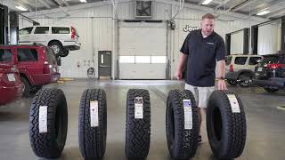 Tire Comparison video with the General Grabber ATX BF Goodrich KO2 and Goodyear DuraTrac [upl. by Rodriguez]