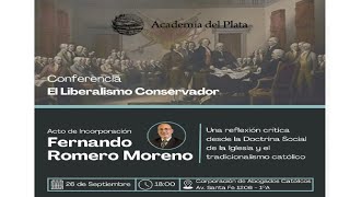 Acto de incorporación de Fernando Romero Moreno A la Academia del Plata [upl. by Drape]