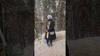 narkanda live snow 🌨️ fall like video shortvidio enjoing youtubeshort [upl. by Averir]