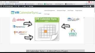 Vacation Rental Calendar Sync Plugin for Wordpress  FREE version [upl. by April]