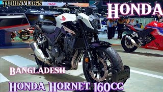 Finally 2024 Honda Hornet 500 Is here  Hornet 160cc Also Coming  New Front Looks amp New Features [upl. by Dorelle]