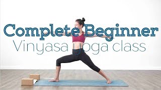 Beginners Yoga Classes  Vinyasa Flow Yoga [upl. by Ahcmis]