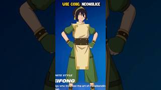 NEW Toph Beifong skin  Fortnite x Avatar the Last Airbender [upl. by Daffie872]