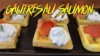 Gaufres au saumon  ວາເຟິລແຊລມອນ🐬วาฟเฟิลแชลมอน  ຄອບຄົວ ກຶມມຸ [upl. by Semele]