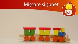 Mișcare și șunet  Figuri geometrice pentru copii  Luli TV [upl. by Eidorb416]