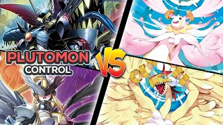 DCGO Plutomon Control vs Cherubimon ACE amp Phoenixmon X  Digimon TCG Digimon Simulator [upl. by Ian]