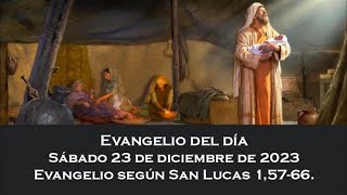 Santo Evangelio 22 diciembre 2023 Padre Pedro Brassesco [upl. by Godfry]