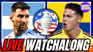 ARGENTINA vs COLOMBIA LIVE MATCH  COPA AMERICA 2024 FINAL [upl. by Ahtamat]