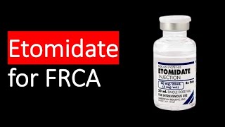 Etomidate pharmacology key drug [upl. by Shanna]