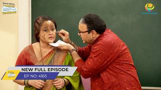 FULL EPISODE 4165 Ye Kya Kar Diya Bhide Ne  Taarak Mehta Ka Ooltah Chashmah [upl. by Rhiamon]