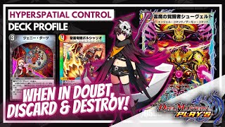 DISCARD DESTROY DOMINATE  Hyperspatial Control Deck Profile ND  Duel Masters PLAYS [upl. by Allanson]