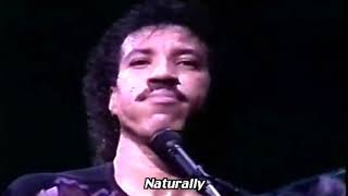 Say you say me  Lionel Richie LYRICSLETRA 80s [upl. by Lessard]