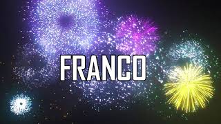 JOYEUX ANNIVERSAIRE FRANCO [upl. by Deenya]