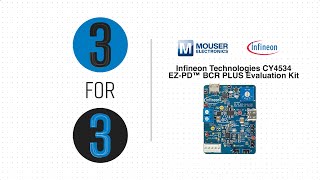 Infineon Technologies CY4534 EZPD™ BCR PLUS Evaluation Kit [upl. by Anuahc]