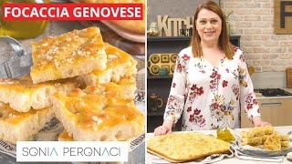 Focaccia genovese fatta in casa ricetta infallibile e facile [upl. by Ahsilem]