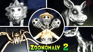 Zoonomaly 2 Officia lTeaser Full Jump Scares All Secret Ending All Boss How To Play Day Mode [upl. by Ennaitsirhc938]