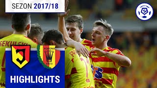 Jagiellonia Białystok  Korona Kielce 51  SKRÓT  Ekstraklasa 201718  20 Kolejka [upl. by Groscr]