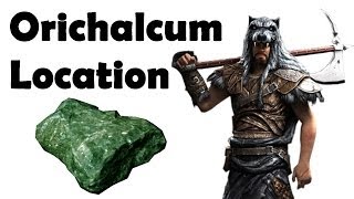 Skyrim Orichalcum Ore Mine Locations Mining Guide [upl. by Ynohtnakram986]