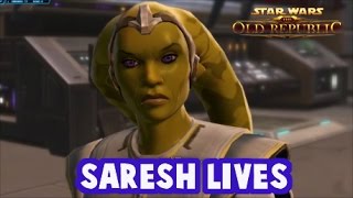 SWTOR KOTET Letting Saresh live [upl. by Htes]