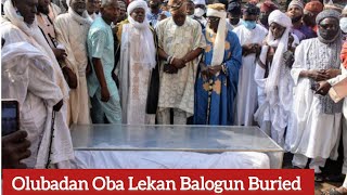 Olubadan Burial Oba Lekan Balogun laid to rest [upl. by Nosnej573]