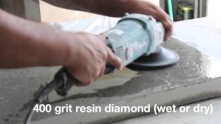 Smartkrete Concrete Polish Demonstration [upl. by Sanburn]