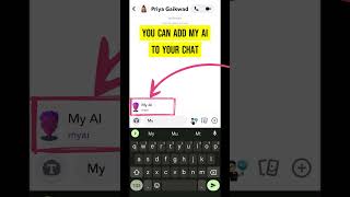 Snapchat My AI Chatbot How To Use [upl. by Andrei]