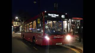 Enviro 200 Stagecoach London NEW Logo 36575 LX13CZT Journey on the Route 497 Last Day of a Route [upl. by Ynnot507]