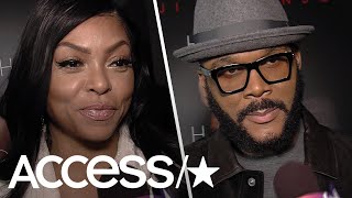 Taraji P Henson amp Tyler Perry Reveal If They Know WhoBitBeyoncé  Access [upl. by Aliemaj]