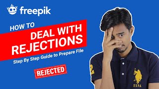 How to Prepare and Upload file on Freepik  Sell Logos on freepik [upl. by Rebah]