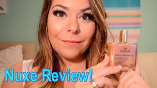 Nuxe Shimmer Oil Review  Octoly [upl. by Holbrook785]