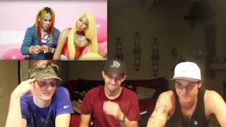 6ix9ine Nicki Minaj Murda Beatz  “FEFE” Official Music Video REACTION [upl. by Enelyt]