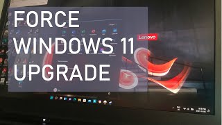 ThinkPad P73 Force Windows 10 to 11 Upgrade [upl. by Birck864]