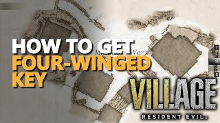 How to get FourWinged Key Resident Evil Village [upl. by Pavel]