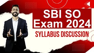 SBI SO Complete Syllabus 🎯  Bumper Vacancy  No Experience  Full Course Available [upl. by Idleman]