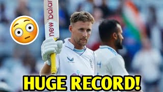 Joe Root created this HUGE RECORD Vs India 😱 IND vs ENG 4th Test Cricket News Facts [upl. by Asilaj]