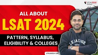 ALL About LSAT 2024  LSAT 2024 Paper Pattern Syllabus Eligibility amp More  LSAT Exam 20234 [upl. by Mills534]