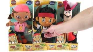 Jake and the Never Land Pirates Talking Plush Dolls [upl. by Jehu]